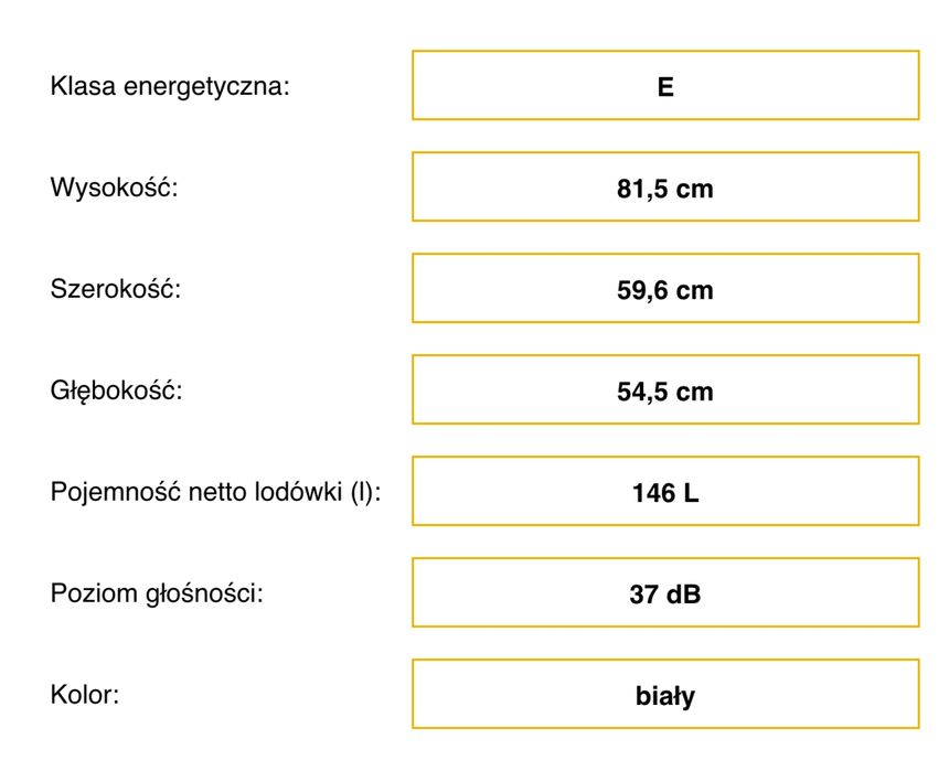 Lodówka podblatowa WHIRLPOOL WBUL021 nowa, gwarancja!!!