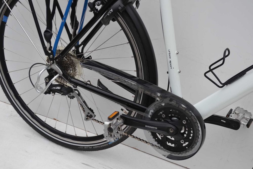 Lekki biały rower trekkingowy * Batavus Zonar * koła 28'' 61cm