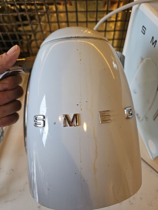 Czajnik SMEG niebieski używany 1,7l Regulacja temperatury