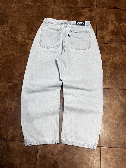 Streetwear baggy Polar style jeans sk8 rap y2k