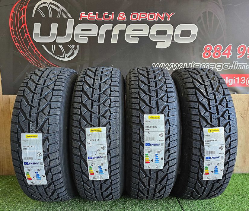 NOWE OPONY Zimowe KORMORAN Snow 215/60/R17