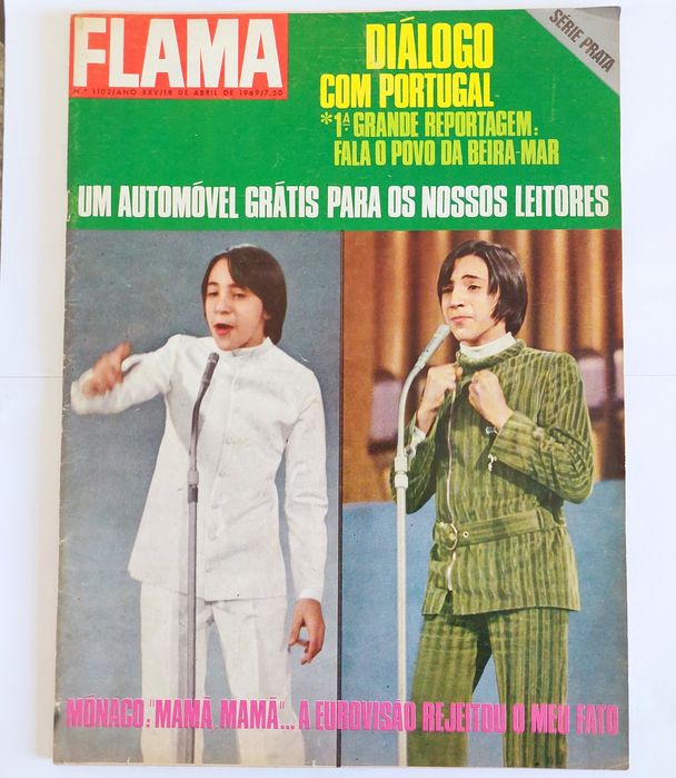 EUROVISÃO - 4 Revistas