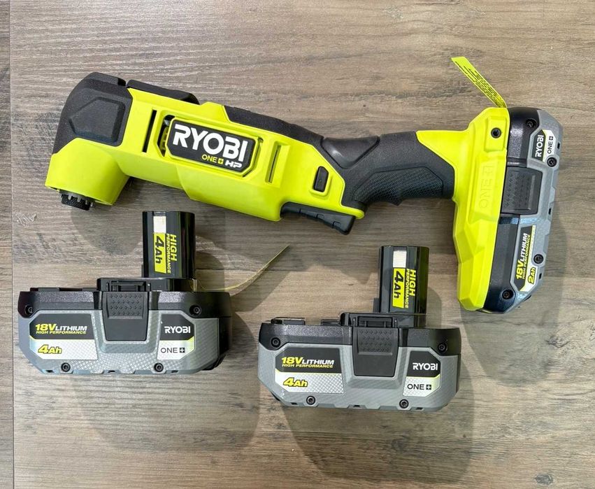 RYOBI PBLMT51K3SB Multitool Narzędzie wielofunkcyjne 18V HP Bezszczotkowe + 3 Akumulatory HP