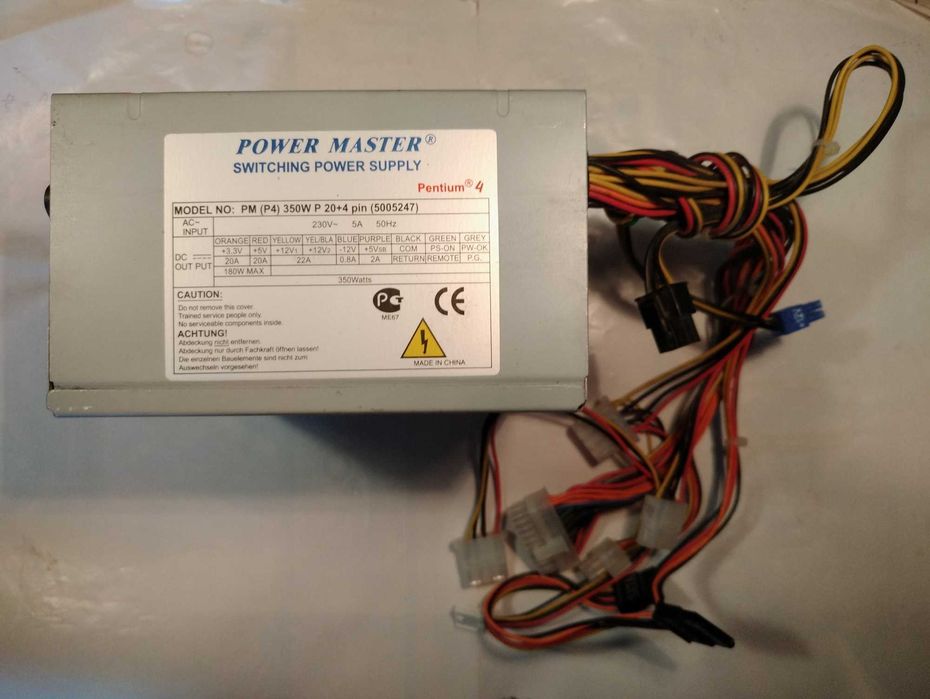 Блок питания ПК Power Master 350W