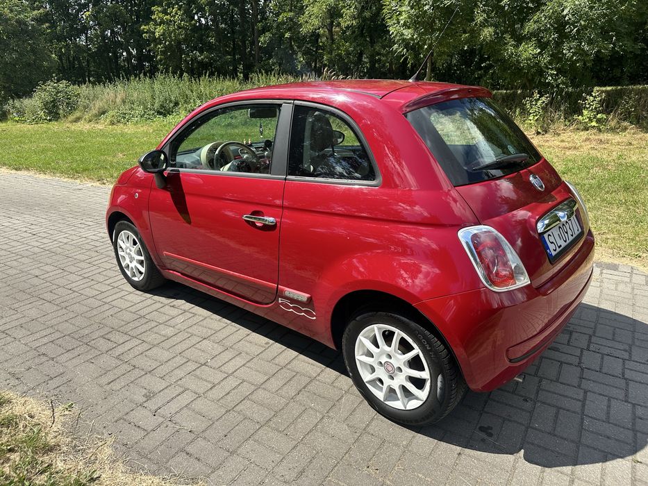 Fiat 500 1.2benzyna – zadbany, ładny, klimatyzacja Idealny samochód miejski