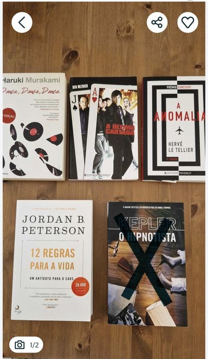 Lote de Livros ---