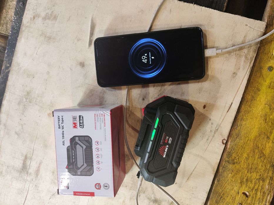 Батарея аккумуляторная Vitals ASL 1840a 10С Type-c/тип Макита/М1/гар12
