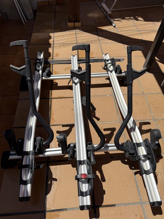 Barras bmw serie 5 com porta bicicleta