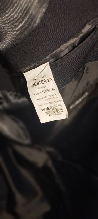 Garnitur męski Kubenz Koszula Gratis