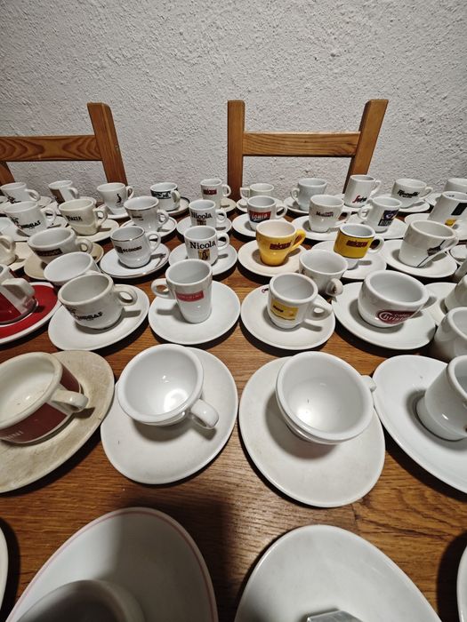 Chávenas de café