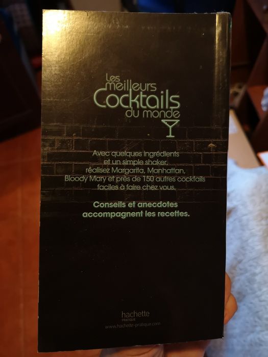 Livro de cocktail os melhores do mundo