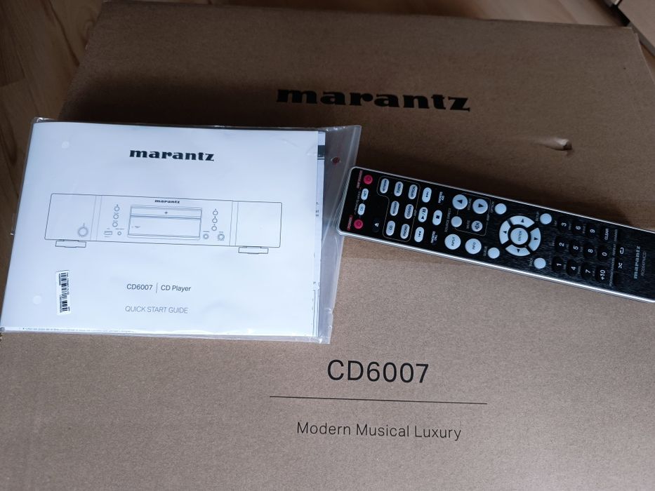 Odtwarzacz Marantz CD 6007. Na gwarancji do 02 2029r.