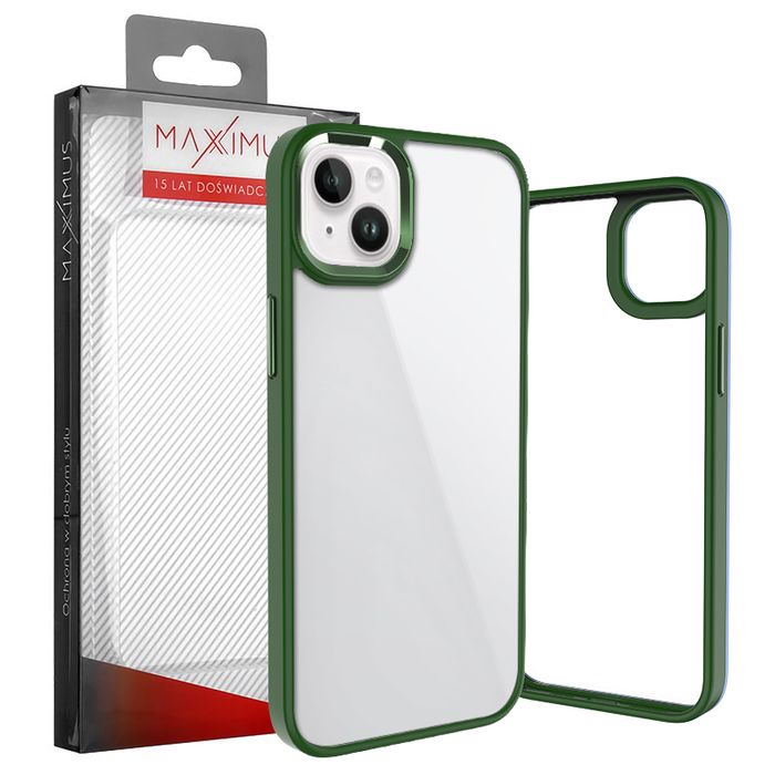 Etui do iPhone 13 Pro MX Glossy Case Obudowa Hybrydowa Zielona