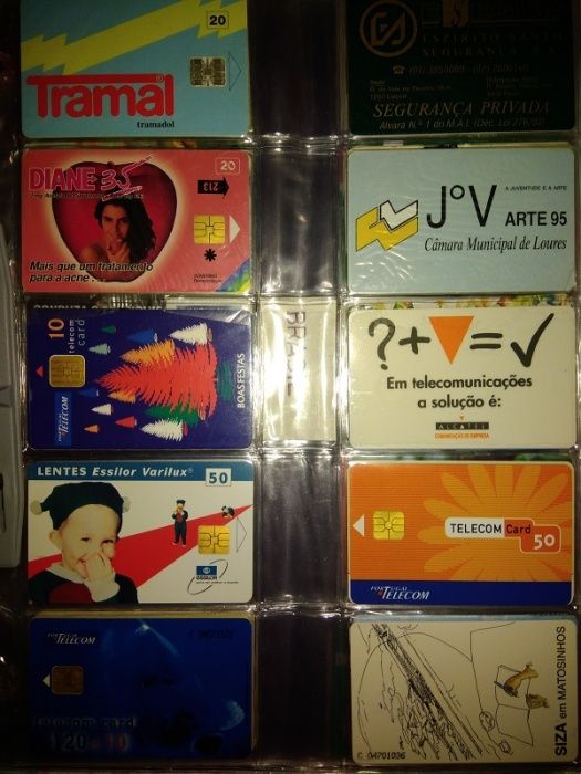 100 Cartões de Telefone - Credifones (Anos 90)