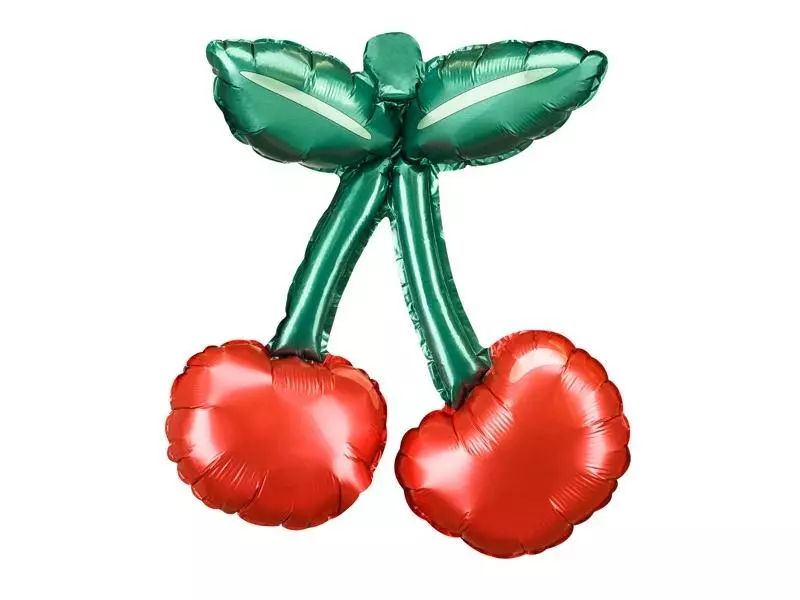 Balony foliowe do girland Wisienki 28x31cm 3szt. Nowy Produkt