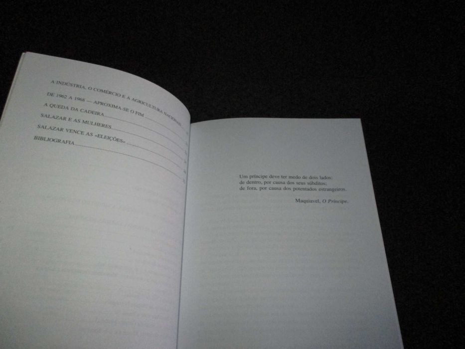 Livro Salazar A Cadeira do Poder Manuel Poirier Braz