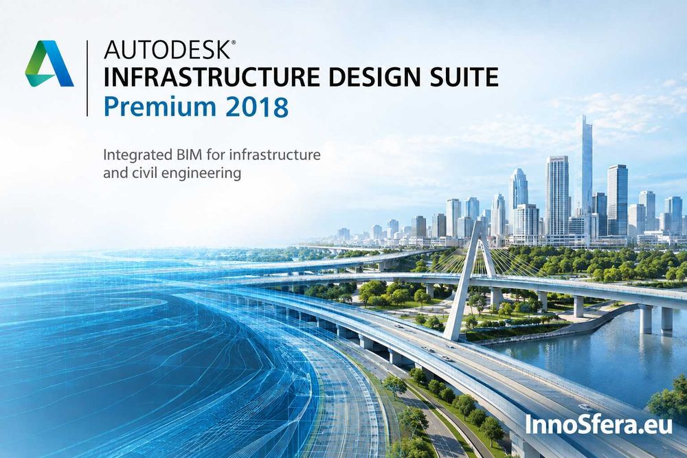 Autodesk Infrastructure Design Suite Premium 2018 SLM - Civil, Revit. 3DS i inne