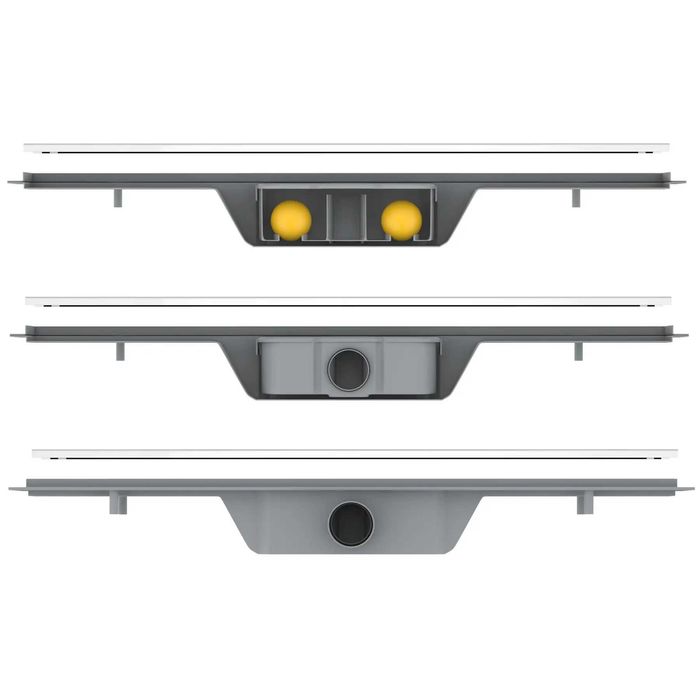 90-22-701 Volle Лінійний трап Душовий лоток 70см з решіткою під плитку