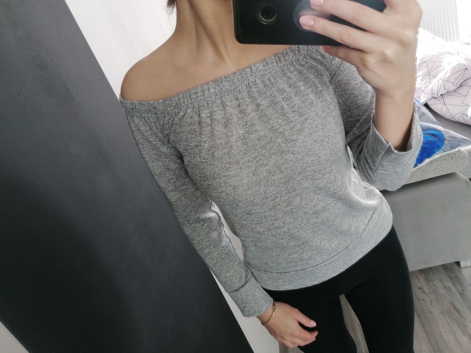 Bluzka szara hiszpanka