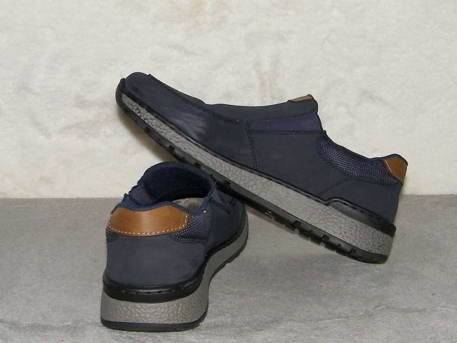 RIEKER Antisress - Extra Wide - BUTY WSUWANE - rozm. 42 - Jak Nówki !!!