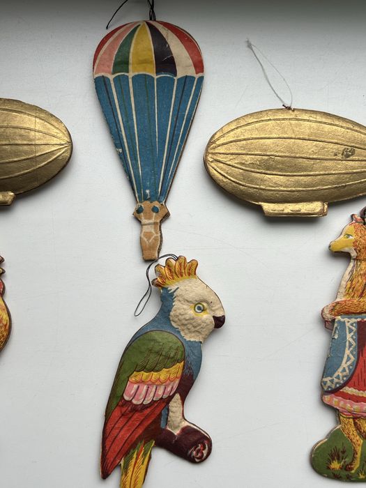 ёлочные игрушки 1930-1940гг