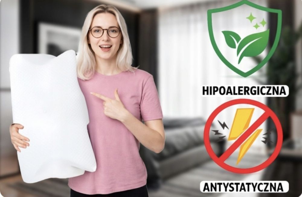 Nowa poduszka ortopedyczna. Zdrowy sen.