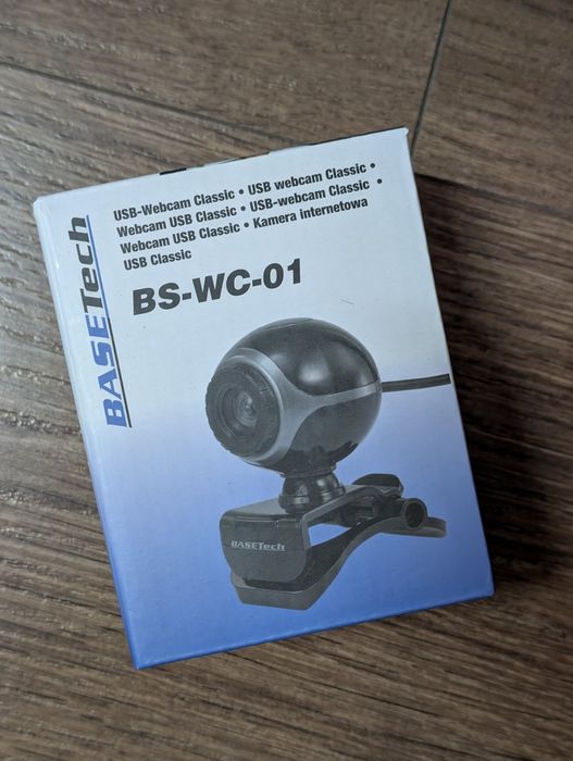 Нова веб камера з мікрофоном Basetech USB-Webcam Classic