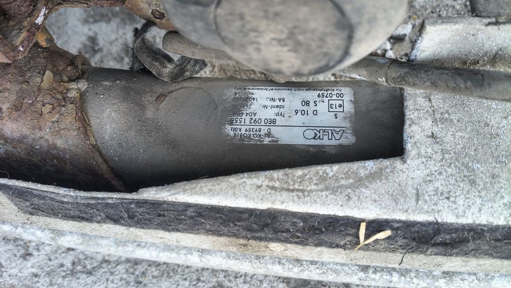 Hak wypinamy Audi A4 B6 Avant Alko