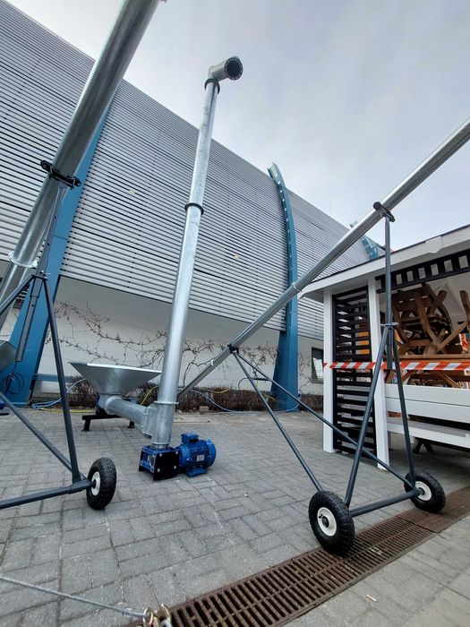 Podajnik pionowy do zboża/ 2 metry element przedłużający fi 160 mm