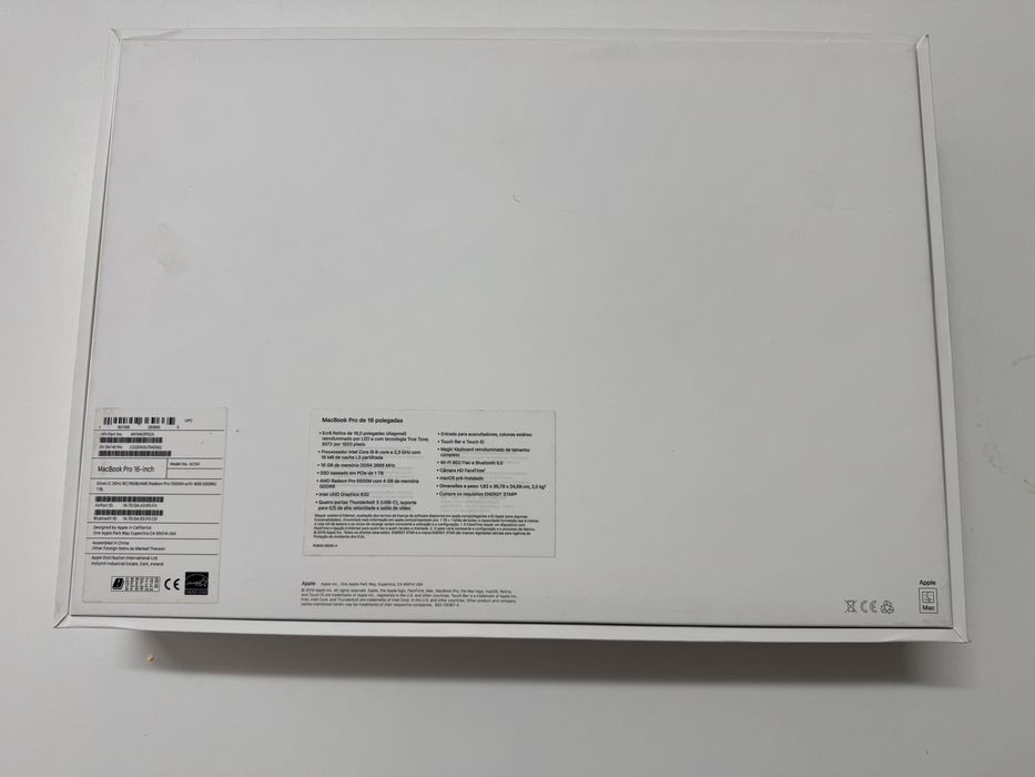 Macbook Pro 16”imaculado 2.3Ghz/16GB/AMD Radeon Pro5500M/4Gb GDDR6/1TB