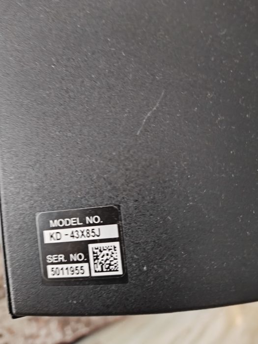 Telewizor Sony Bravia uszkodzony