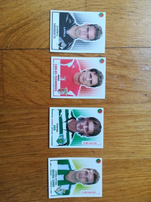 Cromos da coleção "Futebol 2007/08"