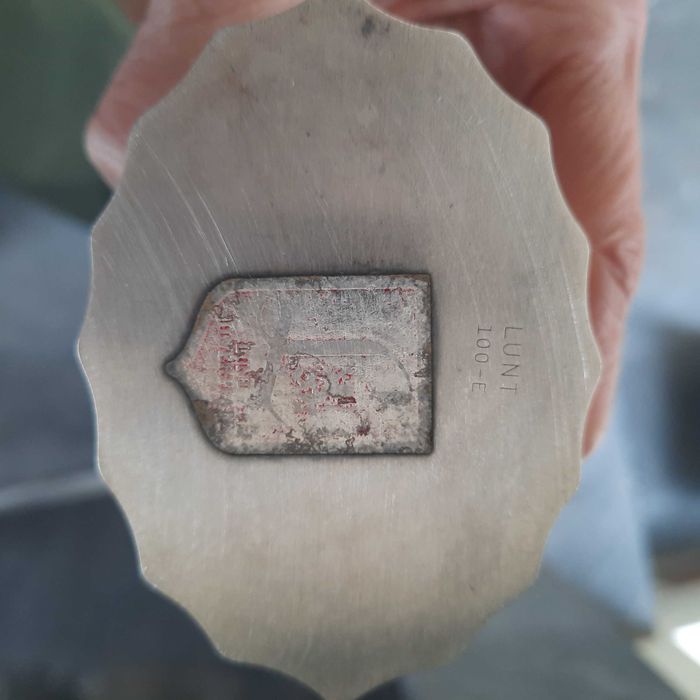 Serviço antigo casquinha inglesa LUNT