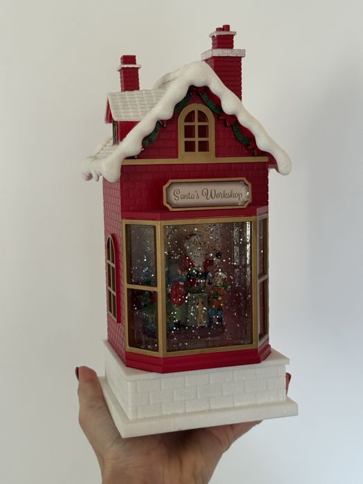 Музична різдвяна хатинка / Новорічний декор