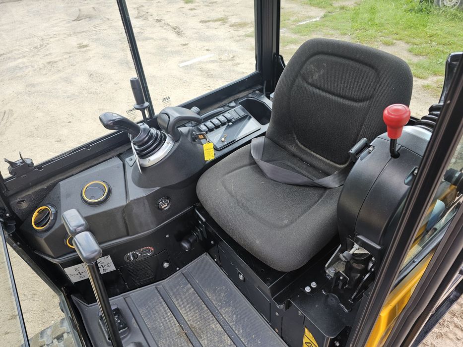 Minikoparka JCB 16C-1, rok 2022, 650mth! Jak 8018, kx016, kx019, ec18, 301.6