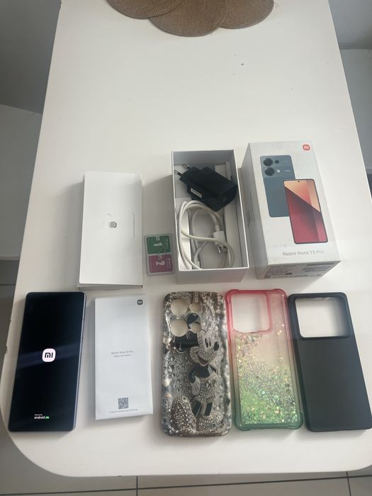 Xiaomi Redmi Note 13 pro 256GB - komplet caly + zegarek smart
