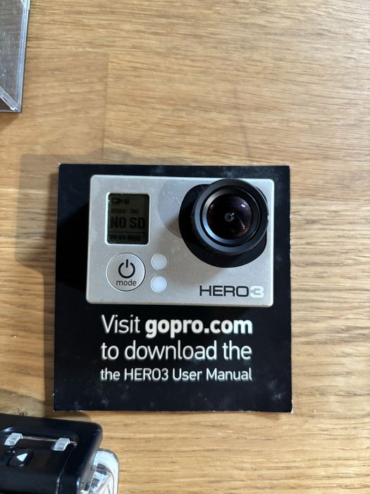 Gopro hero 3 com caixa estanque