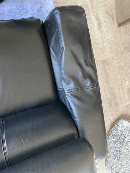 Kanapa rozkladana skorzana Kler