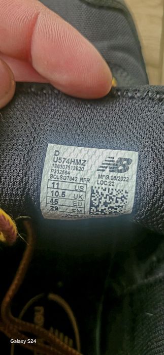 New Balance U574HMZ nr. 45 zimowe