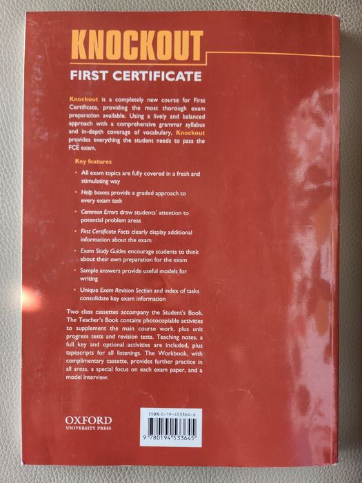 Knockout first certificate Student's book Peter May