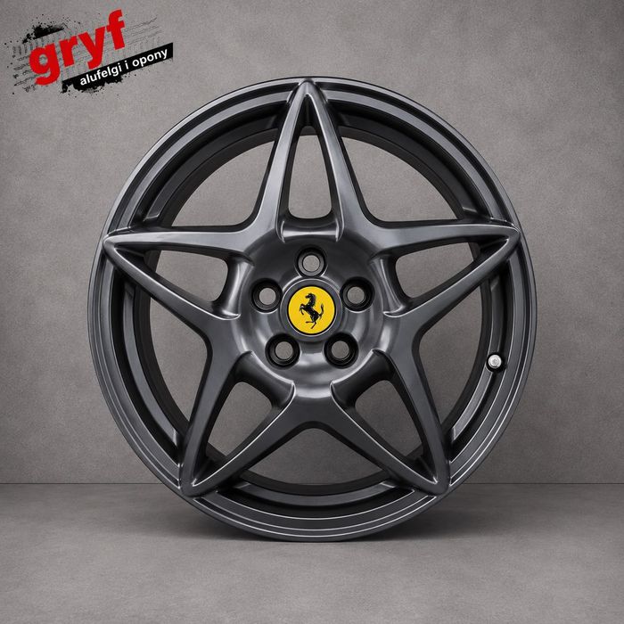 Komplet alufelg oryginalnych ferrari 114.3 19” i 20” przody tyły