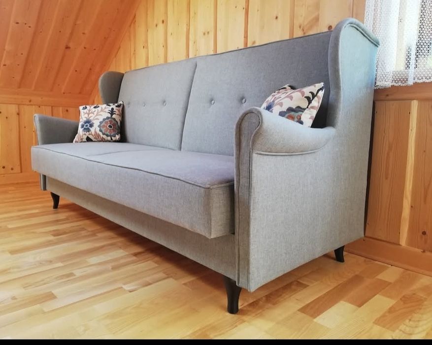 Werslaka od ręki szara tkanina plamoodporna wysyłka natychmiast