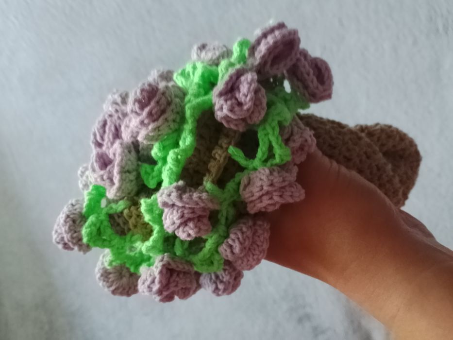 Серветка квіти нова ручна робота