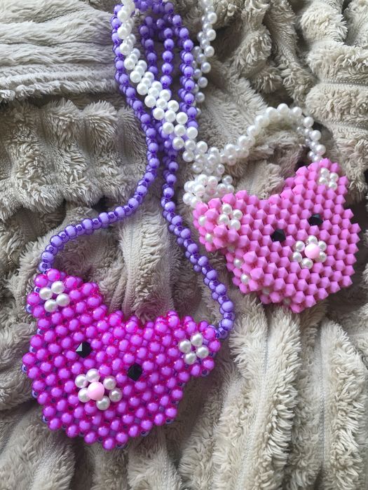 Сумка из бусин / сумочка з намистин / сумка ручної роботи