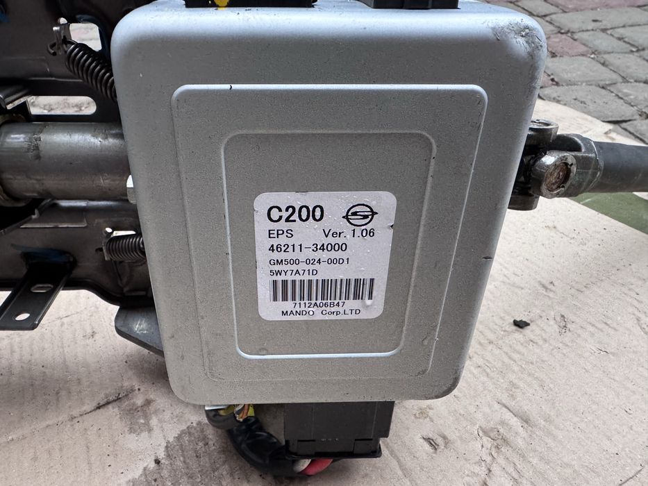 Руль рульова колонка SsangYong Korando запчасть Корандо