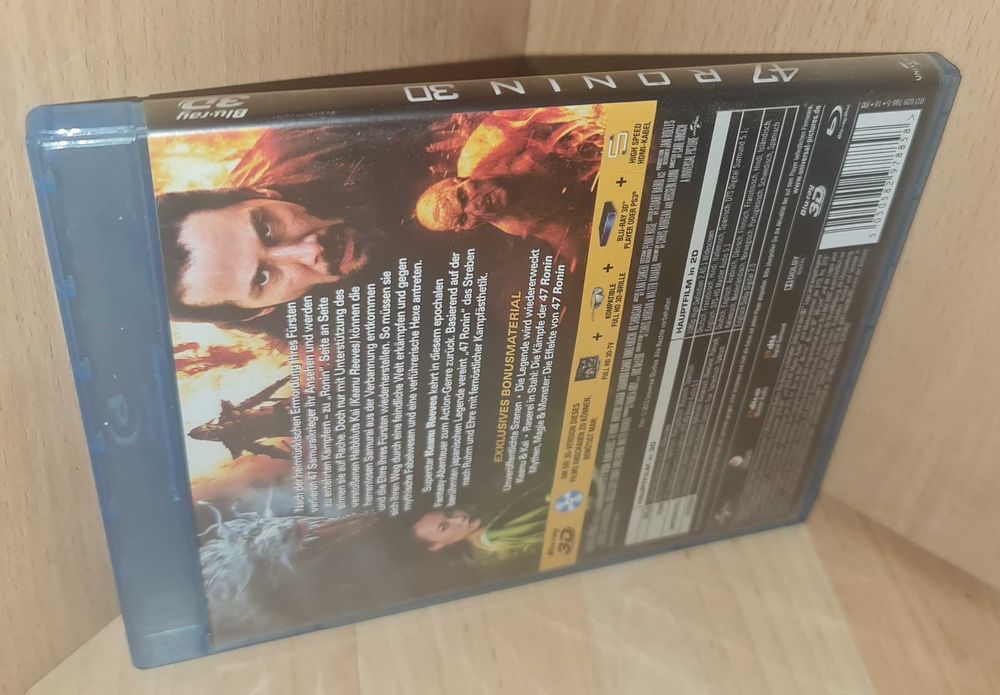 47 Ronin 3D /(47 RONINÓW) / BDB+ / Blu-Ray 3d / Wydanie Niemieckie/