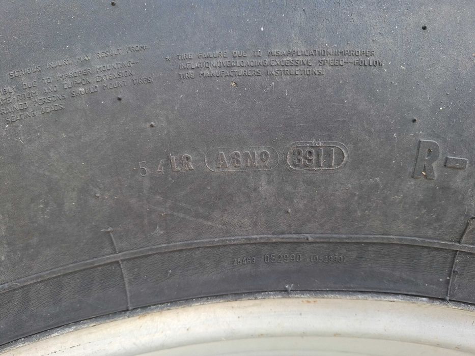 Komplet kół Massey ferguson 5455, 380/70 R24 480/70 R34