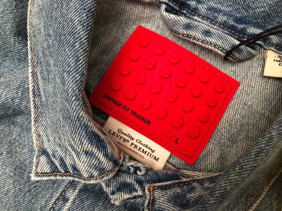 Lego® & Levi's® Blusão Ganga NOVO com Dots - RARO