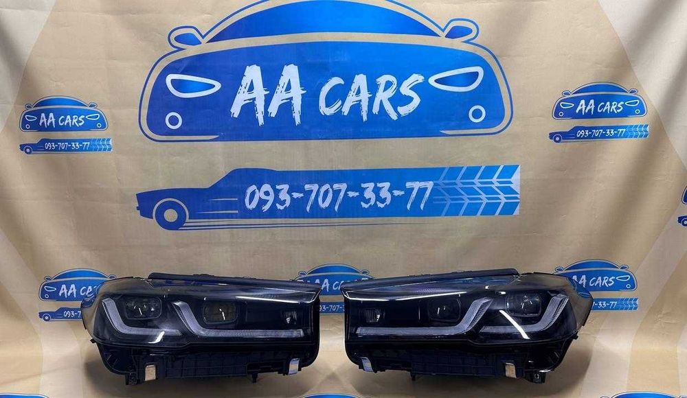 Фары Фара Фари Bmw G30 5/M5 F90 Adaptive LED Shadow Line рестайлінг