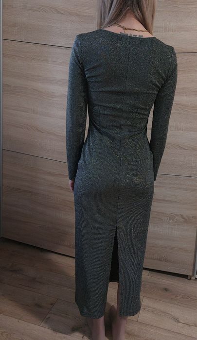 Sukienka Brokatowa maxi